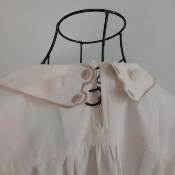 Teddy Bear Collared Japanese Coquette Blouse - Picture 3 of 4